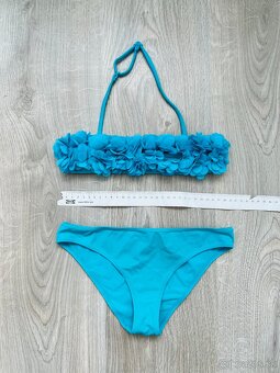👙 Detské dvojdielne plavky – tyrkysové, Calzedonia - 3
