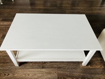 Konferencny stolik IKEA Hemnes - masivne drevo - 3