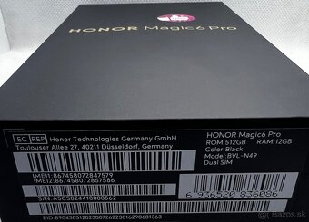 HONOR MAGIC6 PRO 12/512GB black - 3
