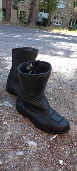 Cizmy na moto vysoke , cierne zn CORE - 3