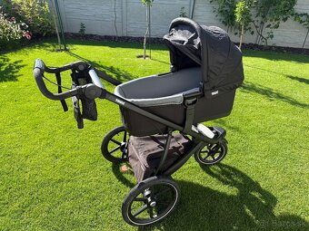 Thule Urban Glide 2 Grey Melange – kočík s vaničkou aj šport - 3