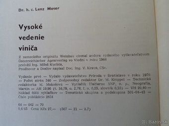 Predam dve vyborne knihy o vyrobe vina a vynohrade - 3
