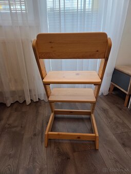 Výškovo nastaviteľná stolička pre deti - 3