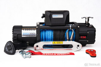 GAMAX WINCH -13000 lbs - PROFI so syntetickým lanom - 3