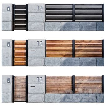 Výroba, dodanie montáž komplet oplotenia alebo častí - 3