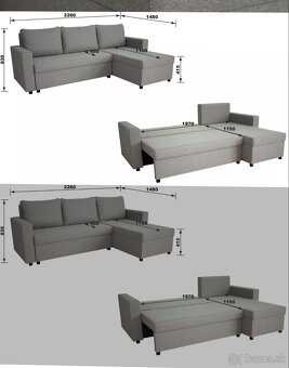 Predám sedaciu súpravu/gauč - 3