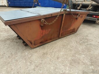 Reťazový kontajner 5m3 so strechou - 3