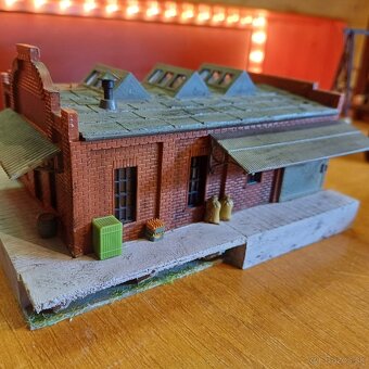 modelova zeleznica HO Priemysel - 3