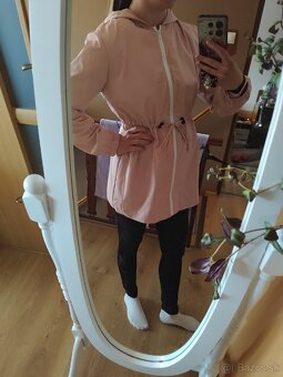 Nepremokavá bunda na štýl pršiplášťa - 3