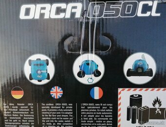 Aku robotický bazénový vysávač Orca 50 CL - 3
