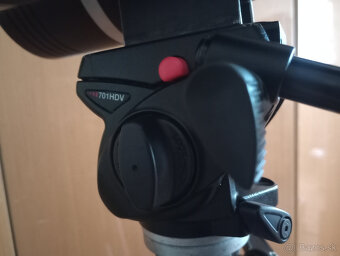 TS 25x100 ďalekohľad, manfrotto 117 statív, 701HDV hlava - 3