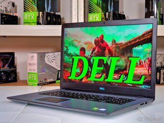 Herný notebook DELL | 17,3" | i7-8750H | GTX 1050Ti | 16GB - 3