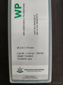 Wolfrámové Elektródy - 3