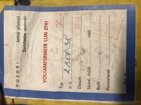 Voltampermeter LUN 2741 - 3