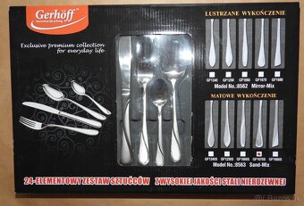 24ks Príborová sada Gerhoff - 3