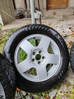 VW/Skoda 5x100 R15 original zimna sada - 3