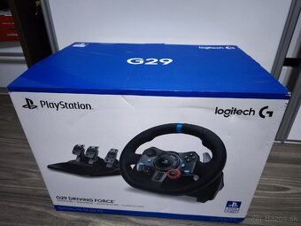 Predám herný volant Logitech g29 aj s riadiacou pákou - 3