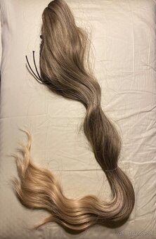 Príčesok , krásne umelé vlasky ako skutočné - 3