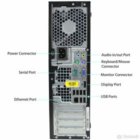 HP 6200 PRO SFF, I3-2100, 8GB RAM, 256GB SSD, DVD-R, W10 - 3