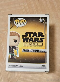 REZERVOVANÉ Funko Pop Star Wars Anakin Skywalker 567 Vaulted - 3
