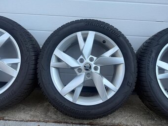 OIGINAL ŠKODA OCTAVIA DISKY 5x112 R17 205/55 R17 ZIMA - 3