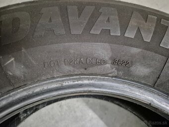 Predám letné pneumatiky DAVANTI DX440 215/70/R15 - 3