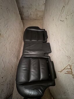 Zadné kožené sedačky s vyhrevom superb 2 - 3