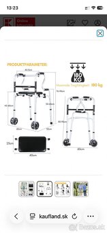 Pomôcka na chodenie - Rolátor - 3