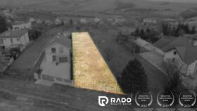 RADO | Stavebný pozemok pre rodinný dom, 1000m2, Hrabovka - 3