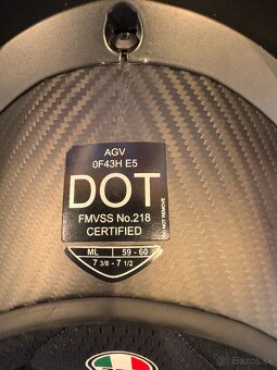 AGV Pista GP RR Matt Carbon - 3
