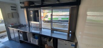 Predajný gastro príves Food truck, pojazdná predajňa - 3