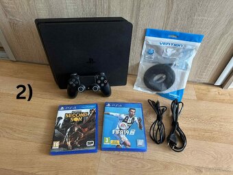 Playstation 4 Slim 1TB + príslušenstvo (čítajte popis) - 3