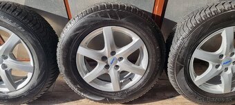 Predám Alutec elektrony 5x108 R16 / 215/65 r16 Falken zimné - 3