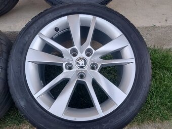 5x112 7Jx17 ET49 - disky original ŠKODA model TRIUS - 3