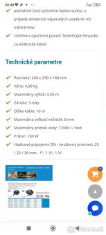 Jazierkové čerpadlo - 3