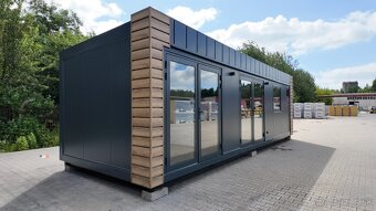 tiny house, kontejner 9×3 m – kancelář, obchod, bydlení - 3