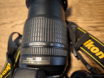 Zrkadlovka NIKON D3300 + blesk NISSIN - 3
