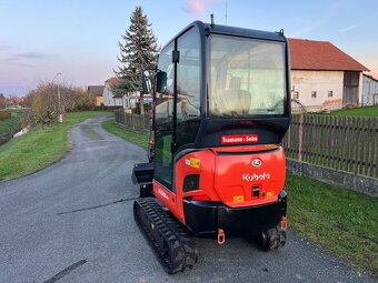 Minibagr Kubota KX018-4 hyd.podvozek+hyd.svahovka - 3