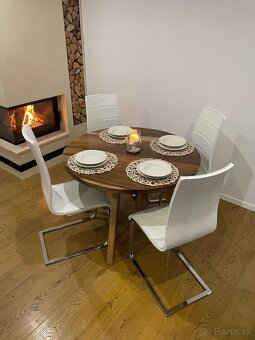 Masívny orechovy stôl - 3