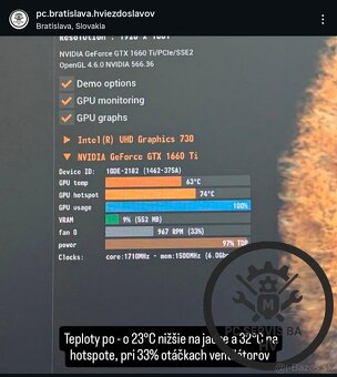 Čistenie grafických kariet (GPU) – NVIDIA, AMD (BA, HV, SC) - 3