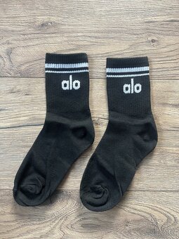 Damske ponozky zn. Alo,v ciernej a bielej farbe,37-41 - 3