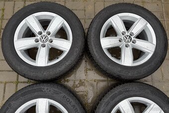 Volkswagen Alu zimná sada 5x112 r16 Barum 215/60 R16 XL - 3