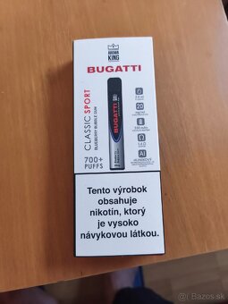Ponúkam elektronické cigarety značky BUGATII - 3