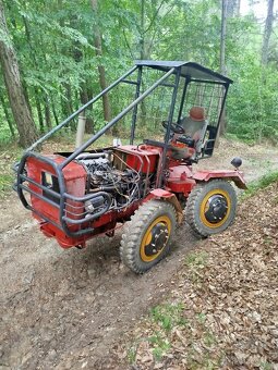 Malotraktor domácej výroby LKT 4x4 - 3