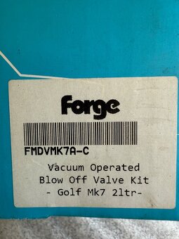 Blow off ventil FORGE GOLF R - 3