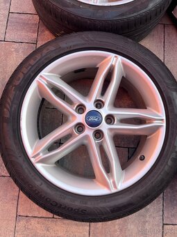 Orig. hliníkové disky Ford R17, 5x108 - 3