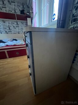 Písací stôl s úložným priestorom a zásuvkami - 3