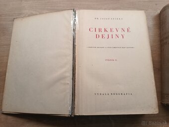 Jozef Špirko : Cirkevné dejiny I.,II., 1943 - 3