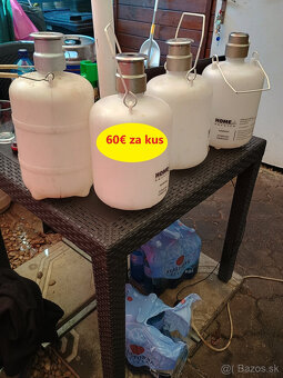 Predám sanitačné súdky, fľaše co a dusík. - 3