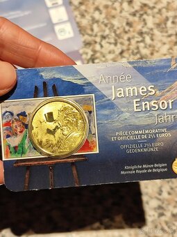 2,5€ Belgicko Ensor BU 2024 - 3